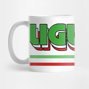 Liguria - Retro Style Italian Region Design Mug